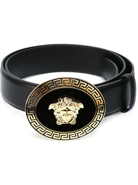 Versace men's medusa belt